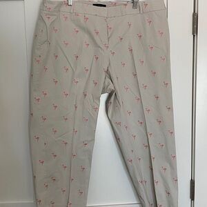 Talbots Pink Flamingo Pants